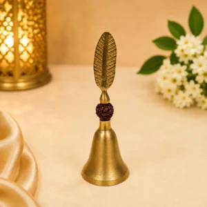 rudraksha brass bell