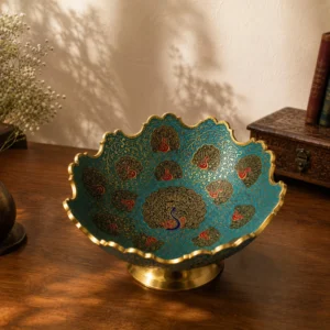 7.5 inch brass decorative bowl